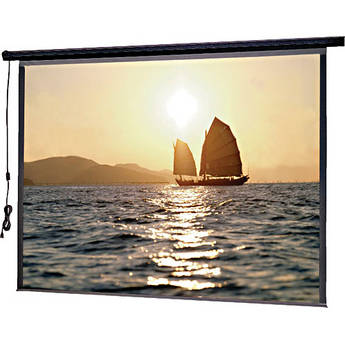 Da-Lite 72600E Slimline Electrol Motorized Projection Screen (60 x 60")