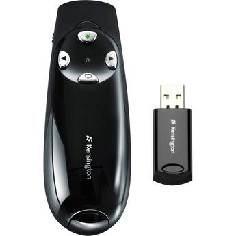 ZETZ Wireless Presenter Remote Control With USB & Laser Pointer For Microsoft Power Point Presentations Powerful & Ergonomic PPT Clicker Easy To Use Excel & Interaction With Crowd