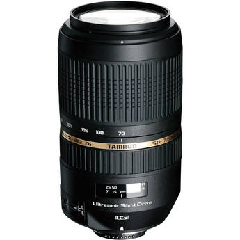 Tamron SP 70-300mm f/4-5.6 Di VC USD Telephoto Zoom Lens for Nikon Digital SLRs & 35mm Film Cameras
