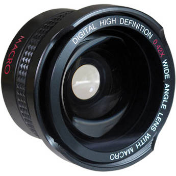 Digital Concepts 0.42x Wide-Angle Lens (37mm, Black)