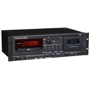 TASCAM CD-A550 Rackmount CD Player/Cassette Recorder