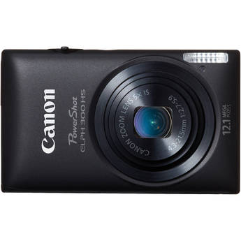 Canon Powershot 300 HS Digital ELPH Camera (Black)