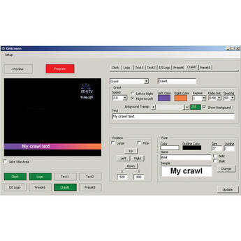 Deyan Automation Systems OnScreen with GPI Support