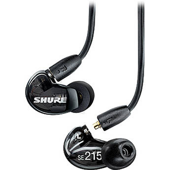 Shure SE215 Pro Sound-Isolating Earphones (Black)