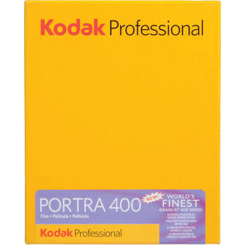 Kodak 4 x 5" Portra 400 Color Film (10 Sheets)