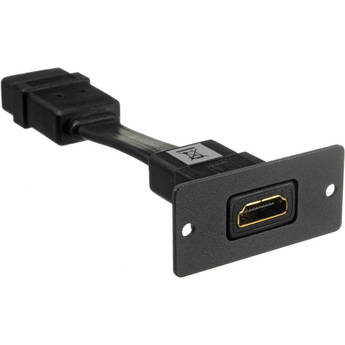Kramer HDMI Wall Plate Insert (Black)