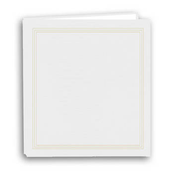 Pioneer Photo Albums TRB-114 8.5x11" Scrapbook Binder (White)