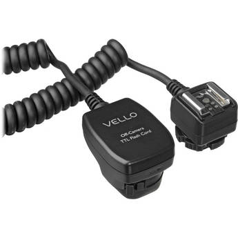 Vello Off-Camera TTL Flash Cord for Canon Cameras (3')