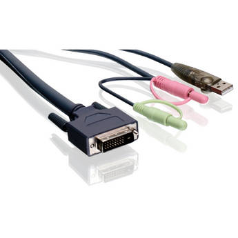IOGEAR 6' Dual-Link DVI KVM Cable