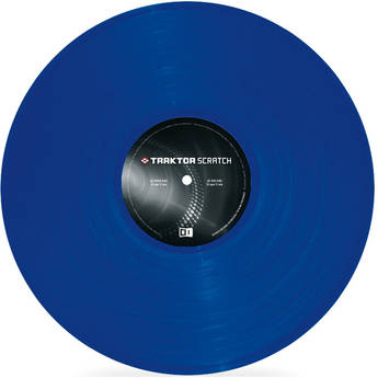 Native Instruments TRAKTOR Scratch Control Vinyl Mark 2 (Blue)