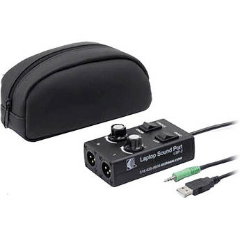 Dsan LSP-2 Laptop SoundPort - Computer Speaker/Headphone Output Adapter