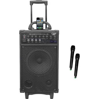 pyle wireless portable pa speaker system