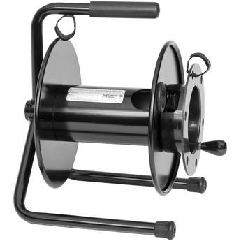 Hannay Reels AVC16-10-11-DE Portable Cable Storage Reel with Drum Extension (Black)