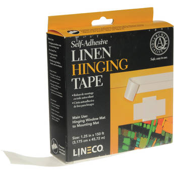 Lineco Self-Adhesive Linen Tape - 1.25" x 150'