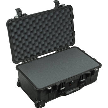 Black Hard Carry Case Travel Camera Cam Lens Equipment Tool Box Protective Foam