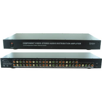 Shinybow SB-3737 1 x 8 Component Video and Audio Distribution Amplifier