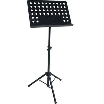 Heavy Duty Metal Foldable Music Stand Holder Tripod Orchestral Conductor Sheet 