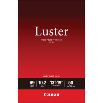 Canon Photo Paper Pro Luster (13 x 19", 50 Sheets)