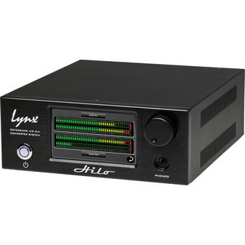 Lynx Studio Technology Hilo Reference A/D D/A Converter System with LT-USB USB Card (Black)