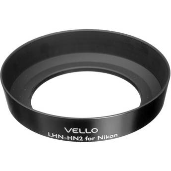 Fotodiox Lens Hood Replacement for HN-2 Compatible with Various Nikon Nikkor 20mm and 35-70mm Lenses 52mm Screw-in 