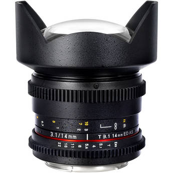 Samyang 14mm T3.1 Cine Lens for Canon EF-Mount