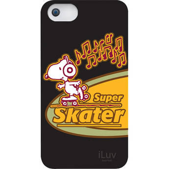 iLuv Snoopy Vintage Series Hardshell Case for iPhone 5/5s/SE (Black)