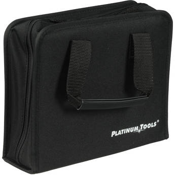 Platinum Tools 4002PT Nylon Zippered Case with Handles (Black)