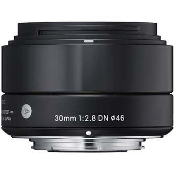 Sigma 30mm f/2.8 DN Art Lens for Micro Four Thirds (Black)