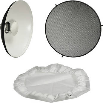 Impact 20" Beauty Dish Reflector Kit