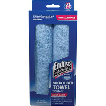 Endust Microfiber Towel Twin Pack (XL)