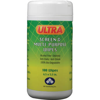 ULTRA SCREEN CLEANER Ultra Screen & Multi-Purpose Wipes (100-Pack)