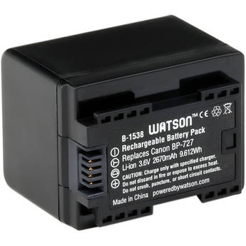 Watson BP-727 Lithium-Ion Battery Pack (3.6V, 2670mAh)