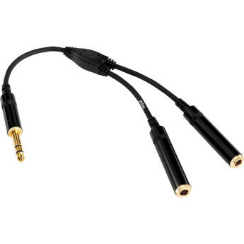 yan 4X 3pin XLR Female to 1/4 6.35mm Stereo Male Plug Audio Cable Mic Adapter 