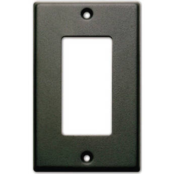 RDL CP-1B Single-Slot Cover Plate (Black)
