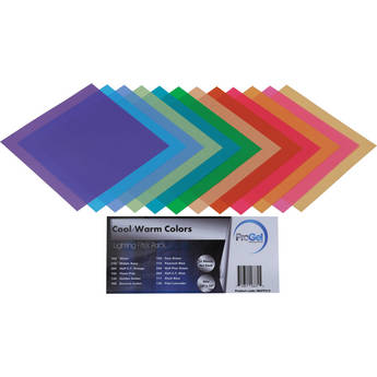 Pro Gel 12-Piece Cool/Warm Colors Filter Pack (12 x 12")