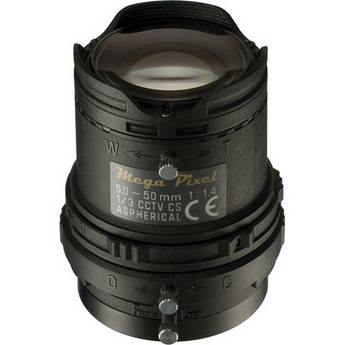 i-PRO CS-Mount 5-50mm f/1.4-360 DC Auto Iris Lens with Manual Focus and Zoom