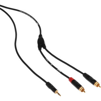 Kopul 1/8" Stereo Mini to Dual RCA Y-Cable - 6' (1.8 m)