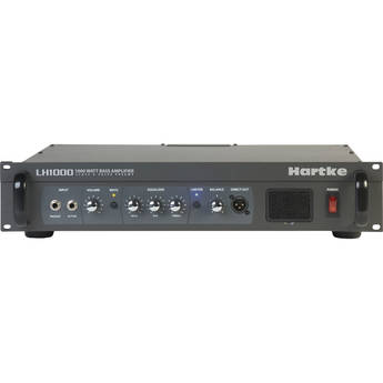 Hartke LH1000 Bass Amplifier (1000W, 2RU)