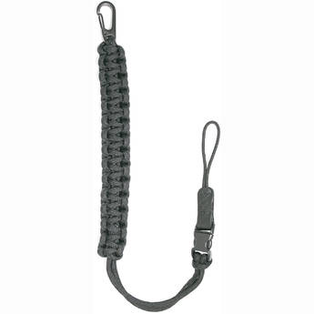DSPTCH Camera Wrist Strap (Black with Black Stainless Steel Clip)