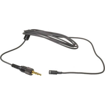 Sony ECM-77 Miniature Omnidirectional Lavalier Microphone with Locking Sony 3.5mm Connector (Black)