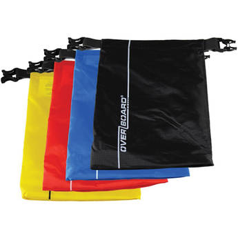 OverBoard Waterproof Dry Pouch Multi-Pack (1 L, 4-Pack, Assorted Colors)