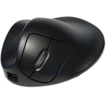 Hippus LL2WL Wired Light Click HandShoe Mouse (Left Hand, Large, Black)