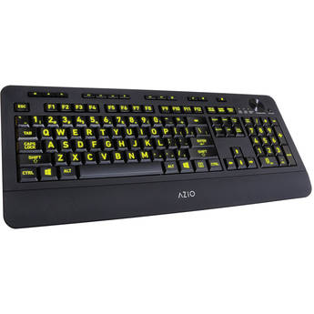 AZIO KB506 Vision Backlit USB Keyboard
