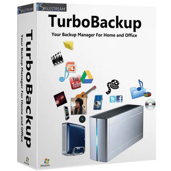 FileStream TurboBackup 9.1 for Windows (1 User, 1 PC)