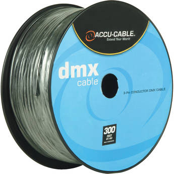 American DJ Accu-Cable 3-Pin DMX Cable Spool (300')