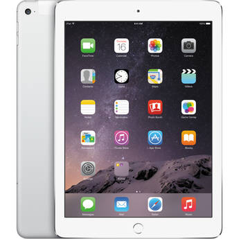 mh322ll a - Apple 128GB iPad Air 2 (Wi-Fi + 4G LTE, Silver)