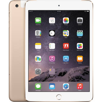 mh3g2ll a - Apple 16GB iPad mini 3 (Wi-Fi + 4G LTE, Gold)