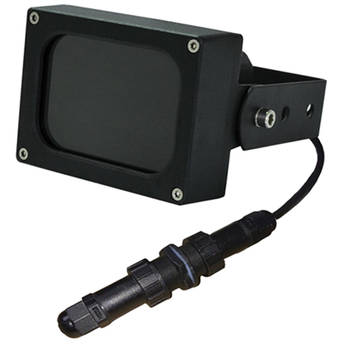 Iluminar IRC132-PoE Series Short Range 850nm IR PoE Illuminator for True Day/Night CCTV Camera (120°, Black)