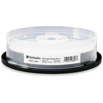 Verbatim BD-R XL 100GB 4x Triple-Layer Blu-ray Discs (10-Pack Spindle)