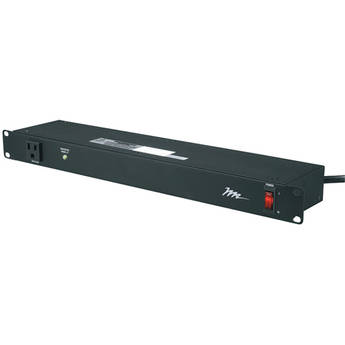Middle Atlantic PWR-9-RP Essex Rackmount Power 9-Outlet Horizontal Power Distribution